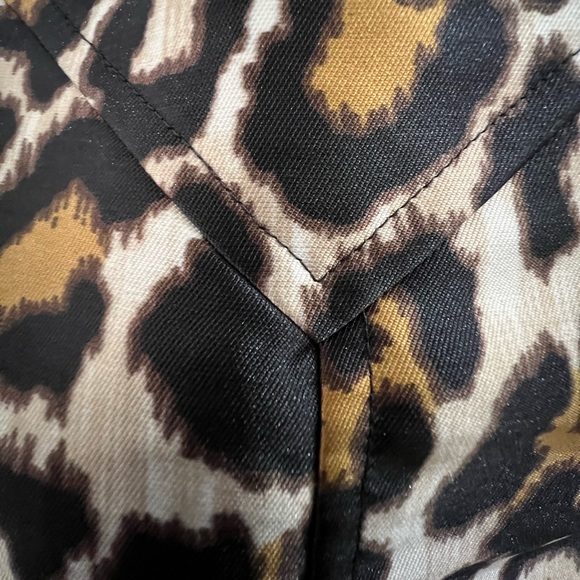 High quality J Crew leopard Business Dress. PETITE. Only worn once or twice! - Picture 4 of 4